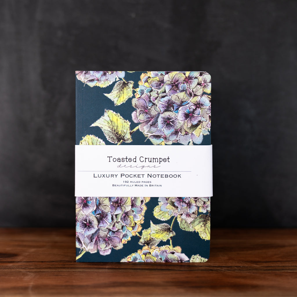 Hydrangea A6 Notebook
