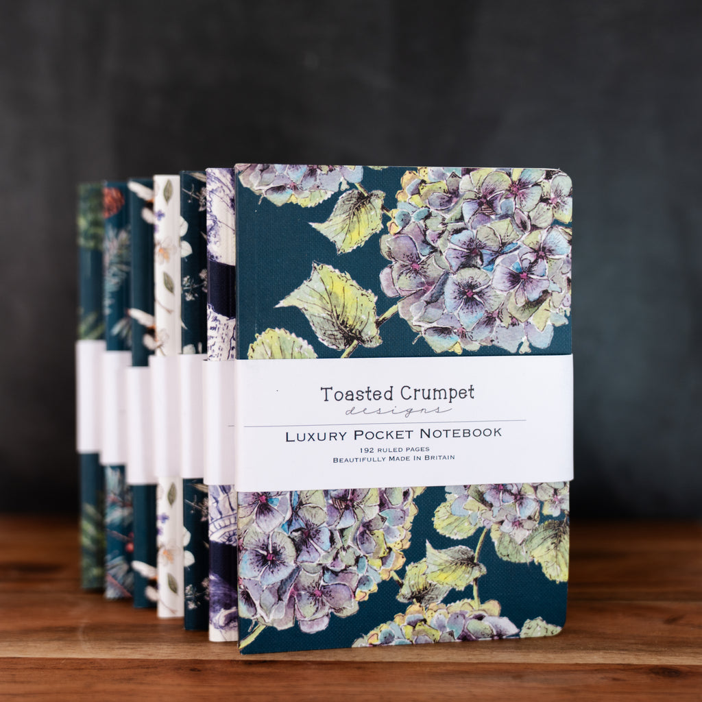 Hydrangea A6 Notebook